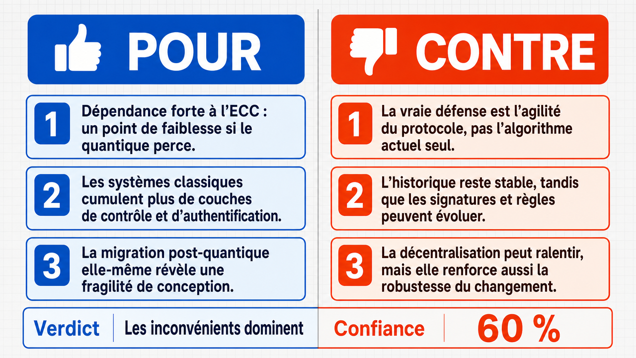 AI Debate Infographic: Les actifs numériques modernes comme Bitcoin et Ethereum sont les plus…