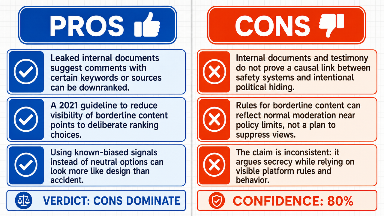 AI Debate Infographic: The popular online platform intentionally designs its comment sorting…