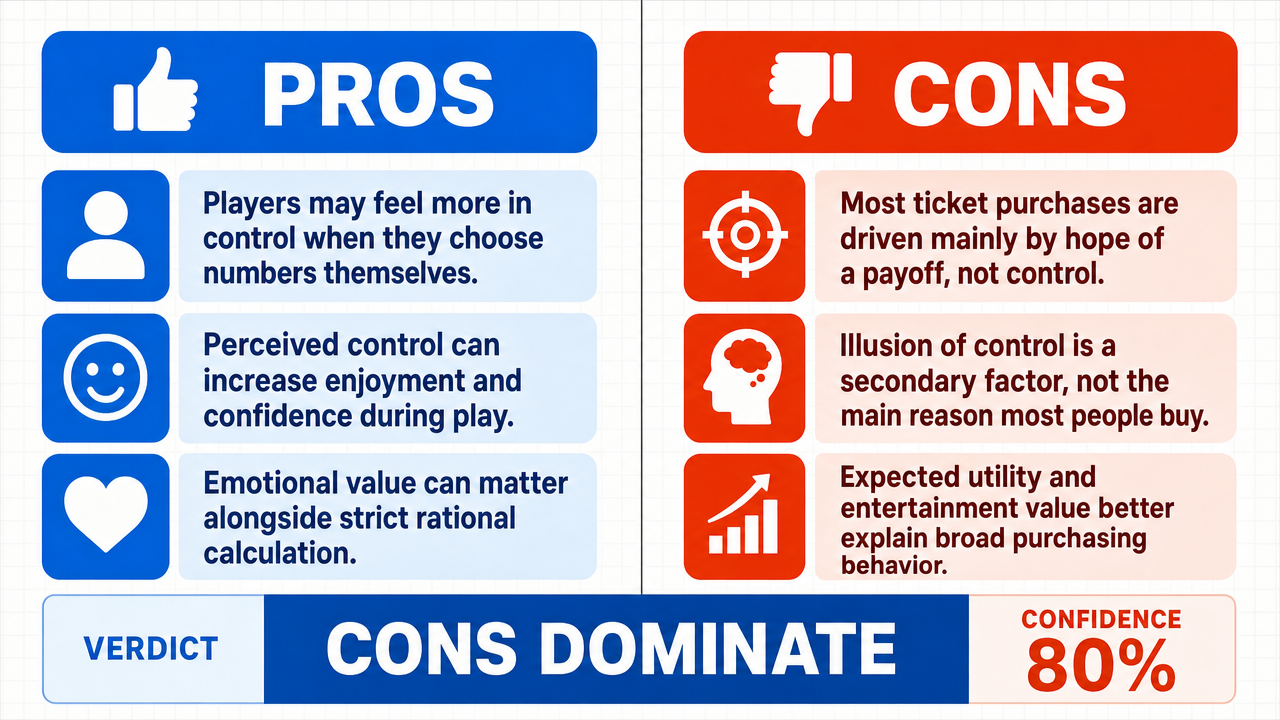 AI Debate Infographic: The 'illusion of control' as demonstrated by Ellen Langer's 1975…