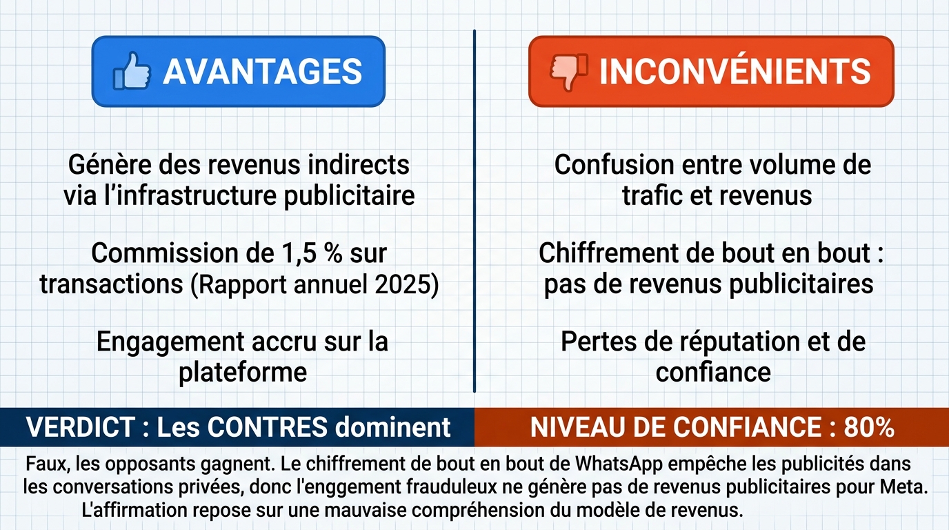 AI Debate Infographic: En 2026, Meta tire une partie de ses revenus des escroqueries commises sur…