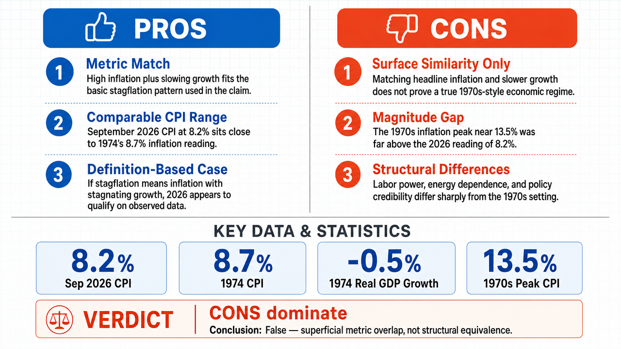 AI Debate Infographic: The combination of high inflation (8.2% annualized CPI in September 2026)…
