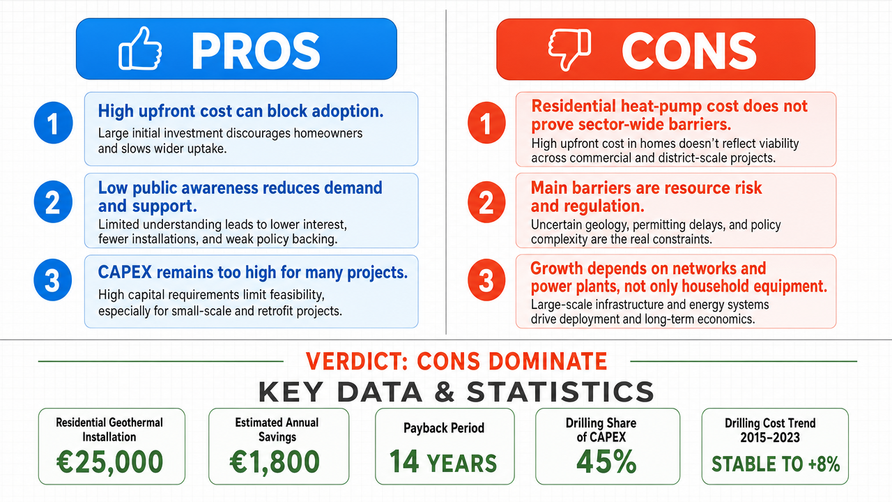 AI Debate Infographic: Le coût initial élevé et le manque de sensibilisation du public sont les…
