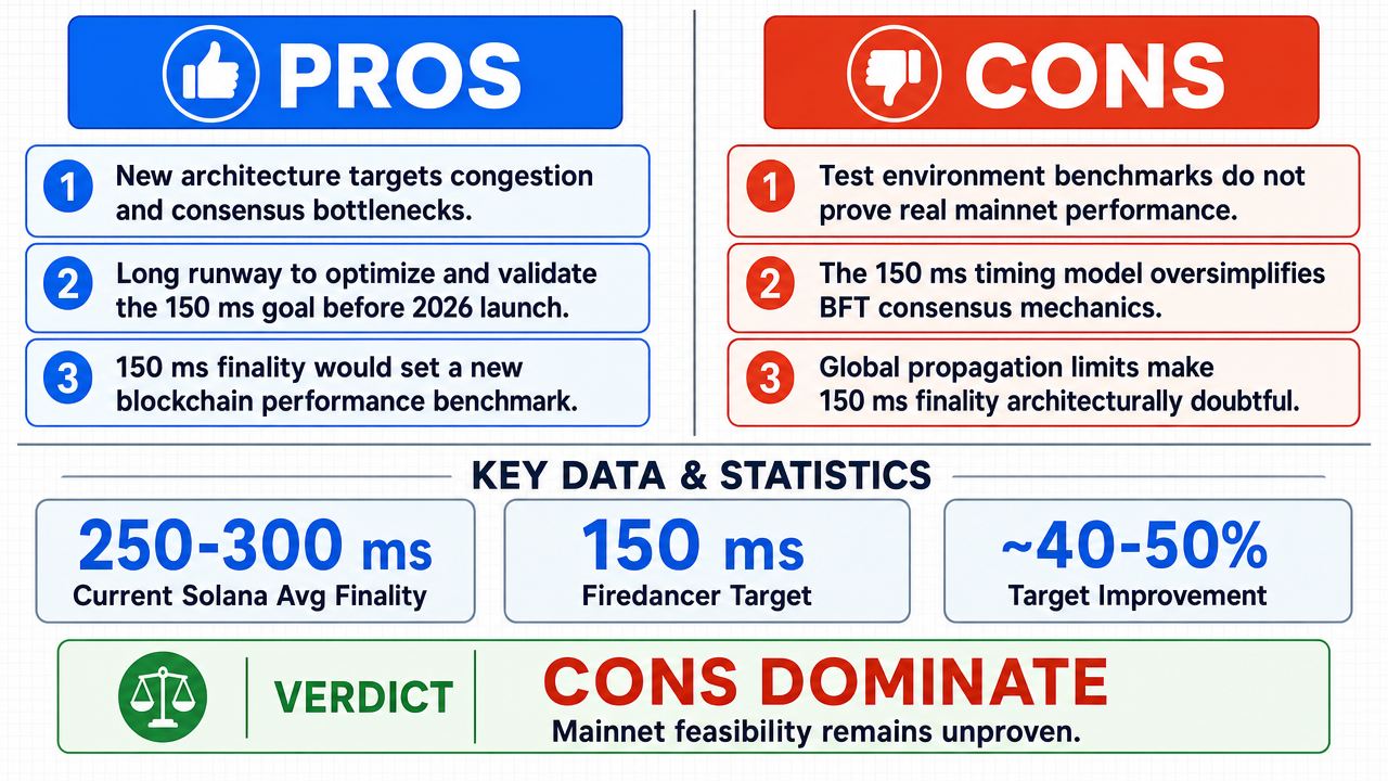 AI Debate Infographic: The Solana Firedancer upgrade to mainnet on 2026-10-21 will achieve…
