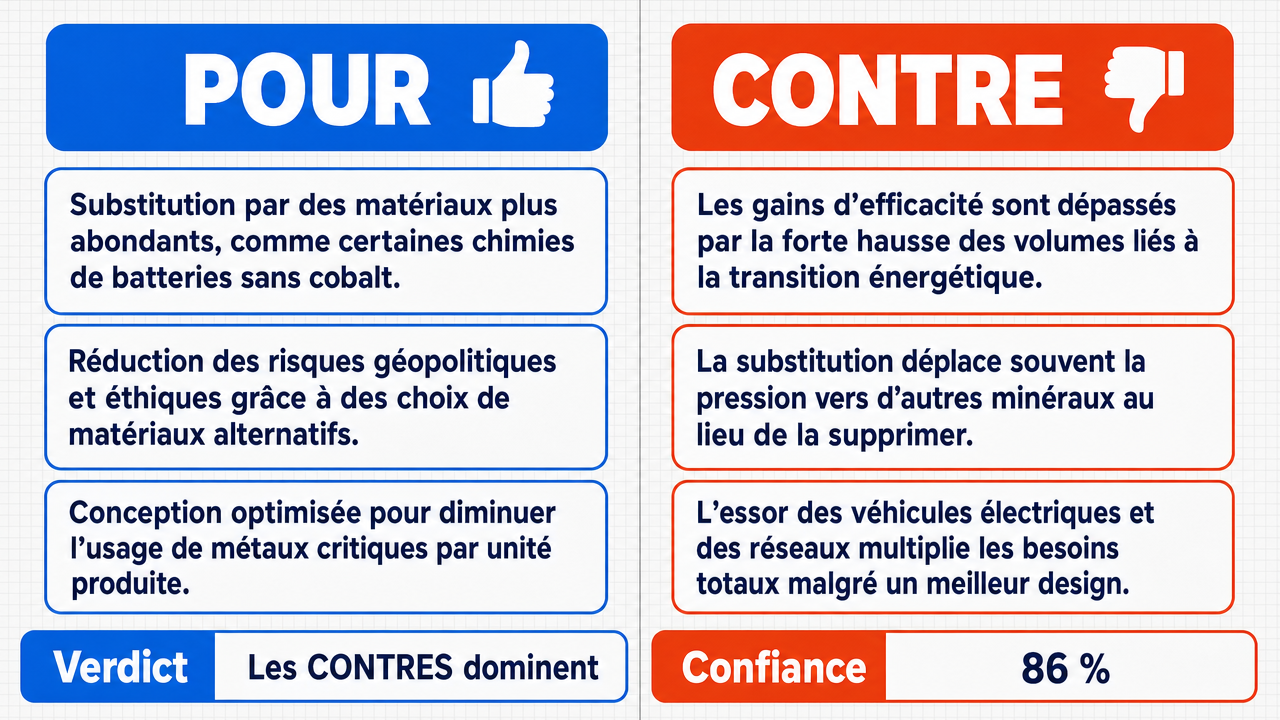 AI Debate Infographic: Les méthodes de « design vert » et les normes d'« efficacité minérale »…