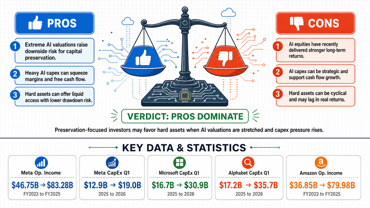 AI Debate Infographic: TRUE or FALSE: For family offices focused on long-term capital…