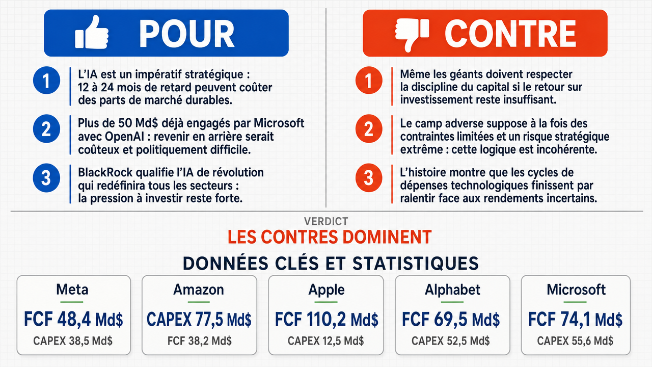 AI Debate Infographic: Les dirigeants des sept plus grandes entreprises technologiques ne…