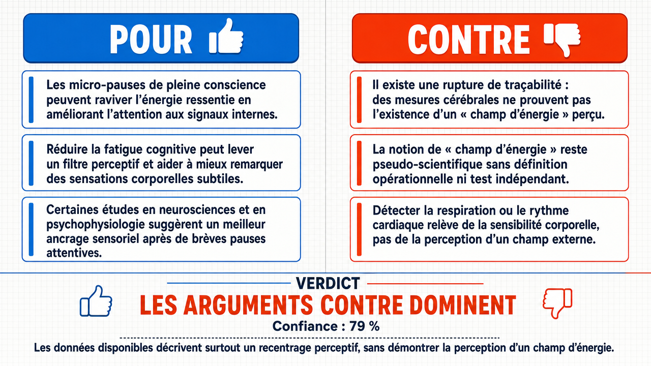 AI Debate Infographic: Prendre une ou deux minutes toutes les 15 à 20 minutes pour détourner son…