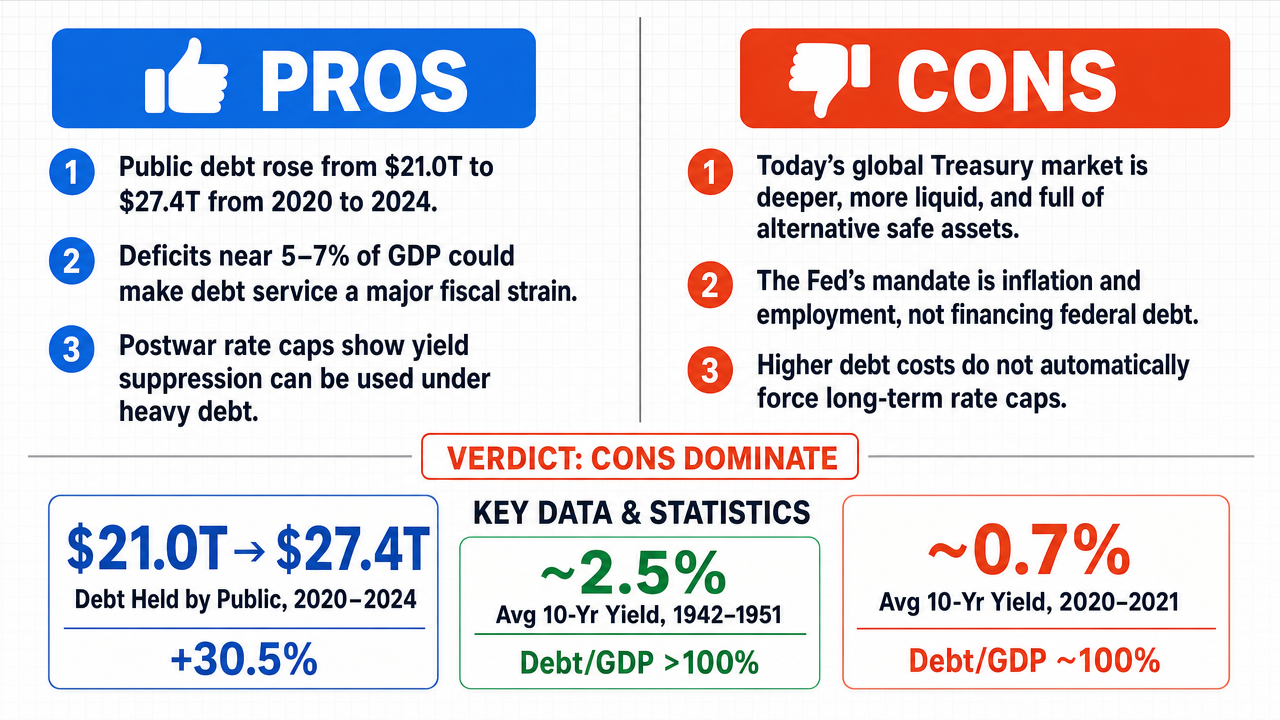 AI Debate Infographic: If current economic trends persist, the Federal Reserve will be forced to…