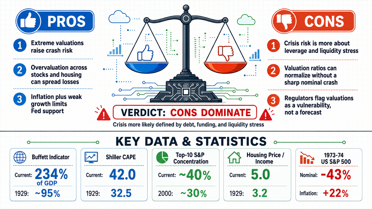 AI Debate Infographic: The next US financial crisis will be defined primarily by a nominal asset…