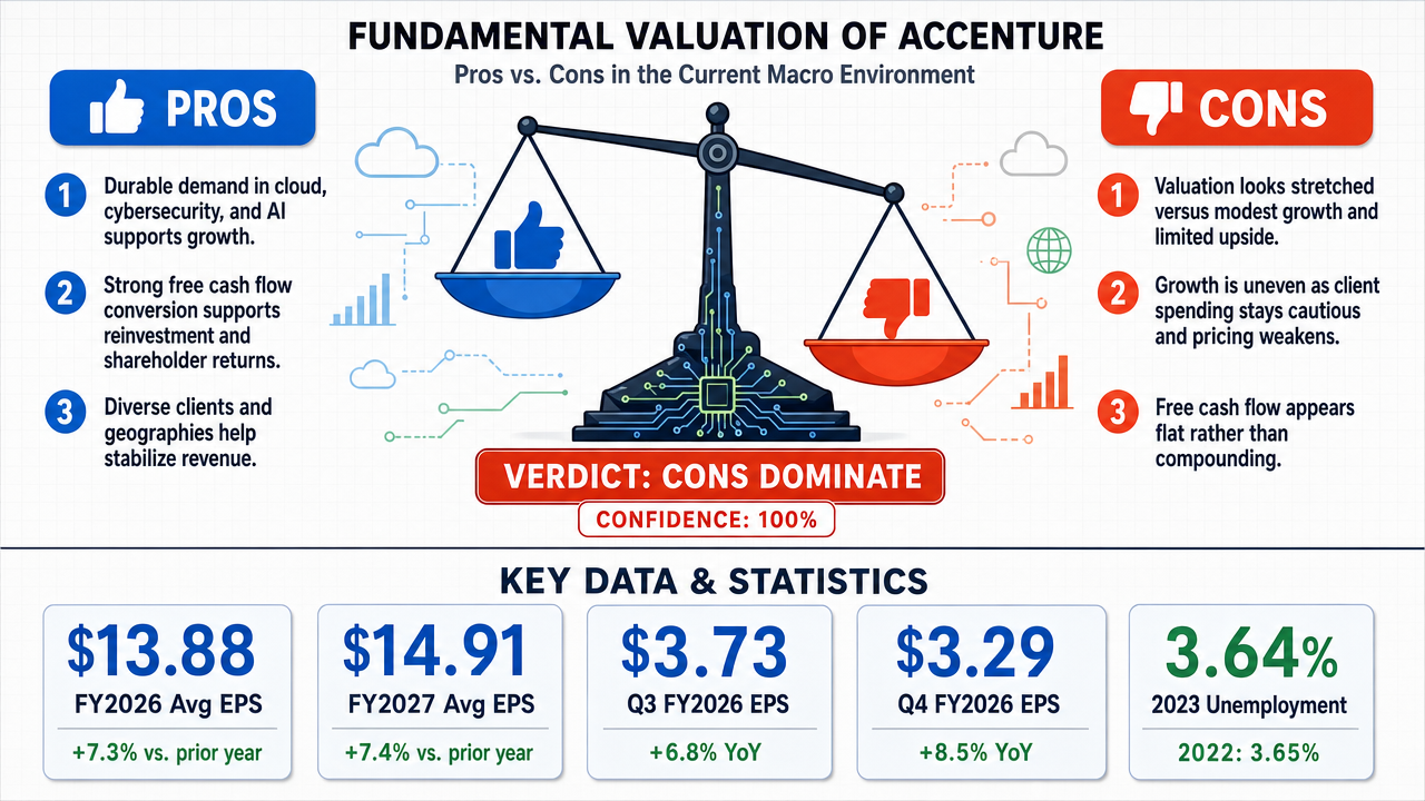 AI Debate Infographic: Is accenture a good buy ?
