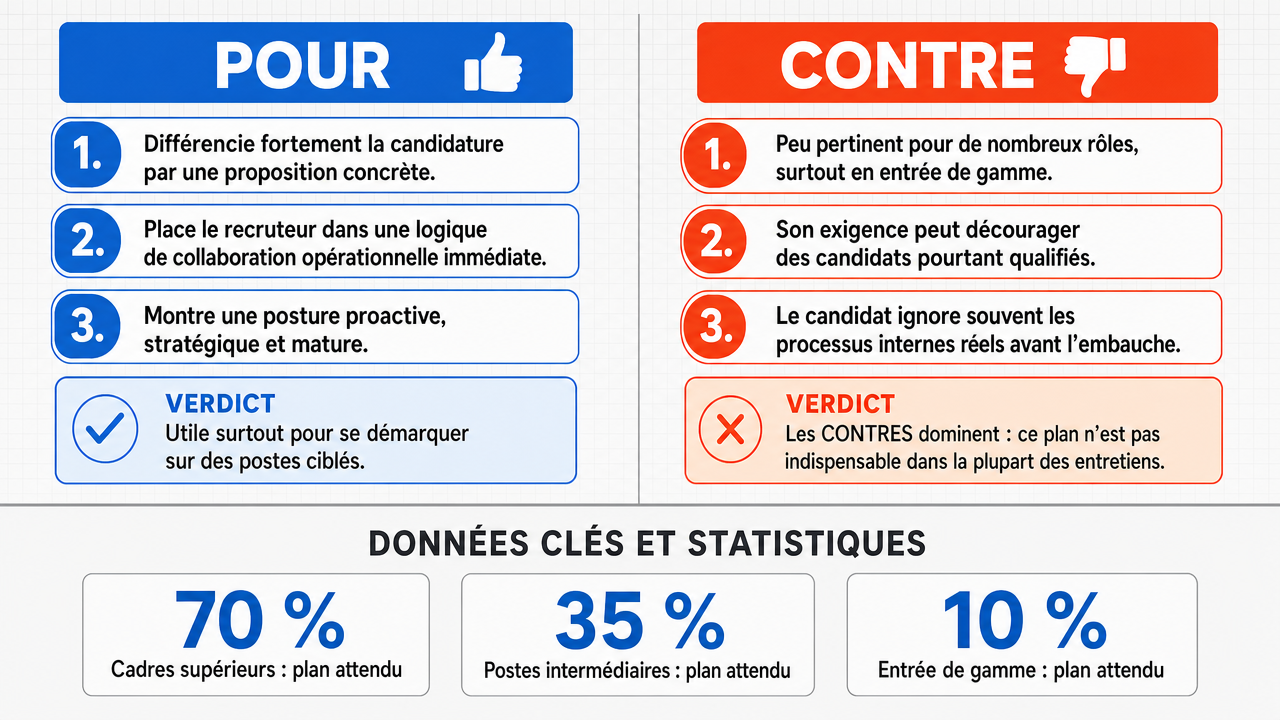 AI Debate Infographic: Un plan d'action de 30-60-90 jours est un document indispensable à…