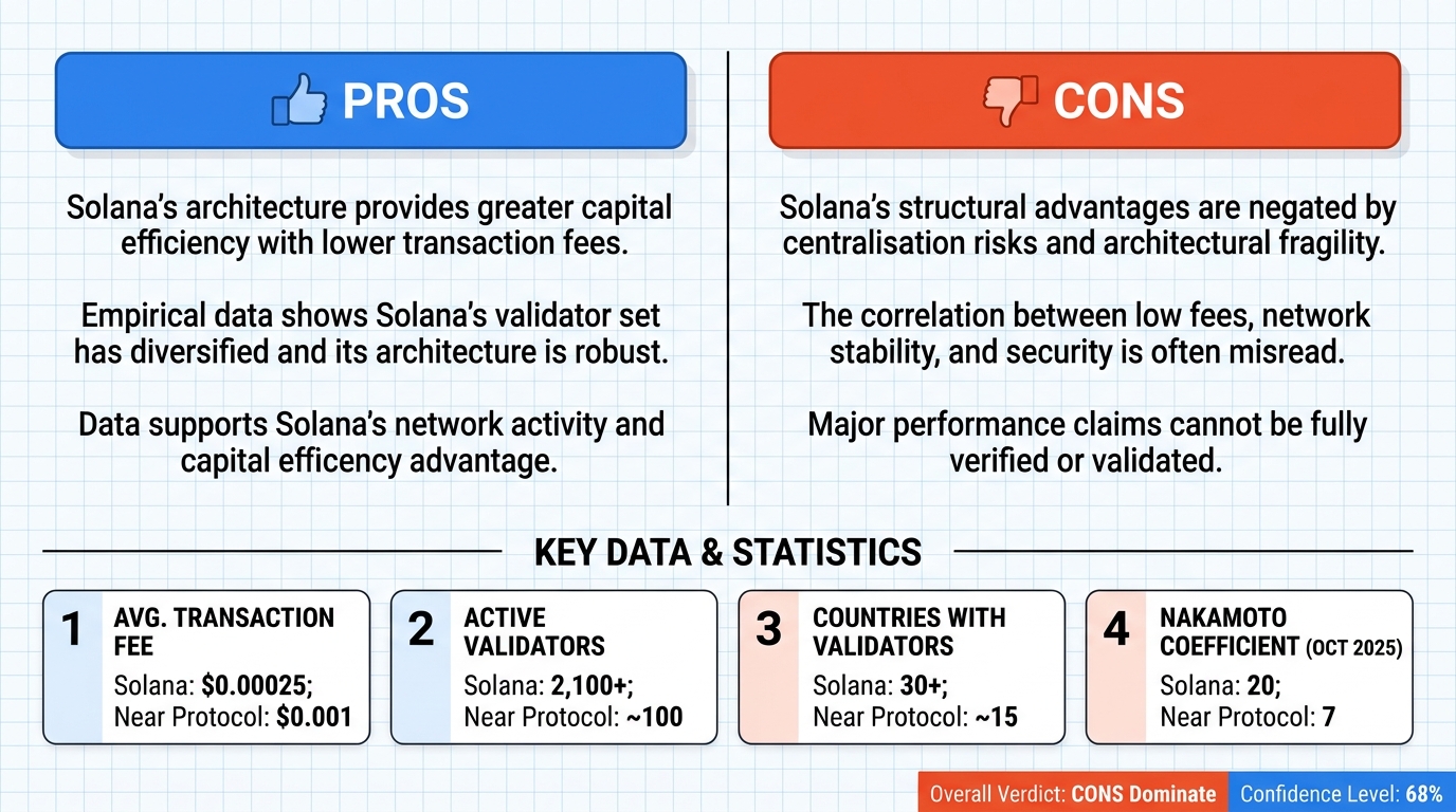 AI Debate Infographic: Solana will continue to outperform Near Protocol over the 2026-10-28 to…