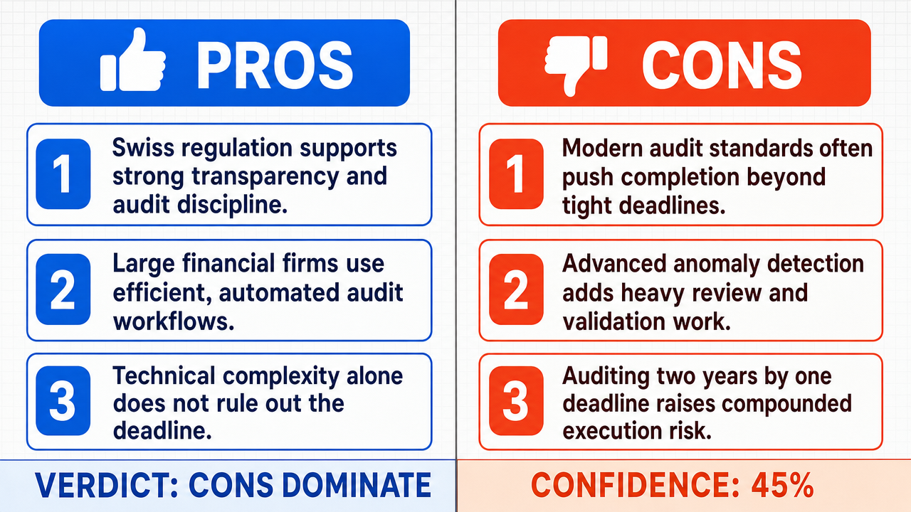 AI Debate Infographic: The Swiss private credit company will publish thoroughly audited financial…
